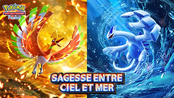 Pokémon Pocket : la toute nouvelle extension du JCC Pokémon Pocket, Sagesse entre Ciel et Mer, arrive le 30 juillet !