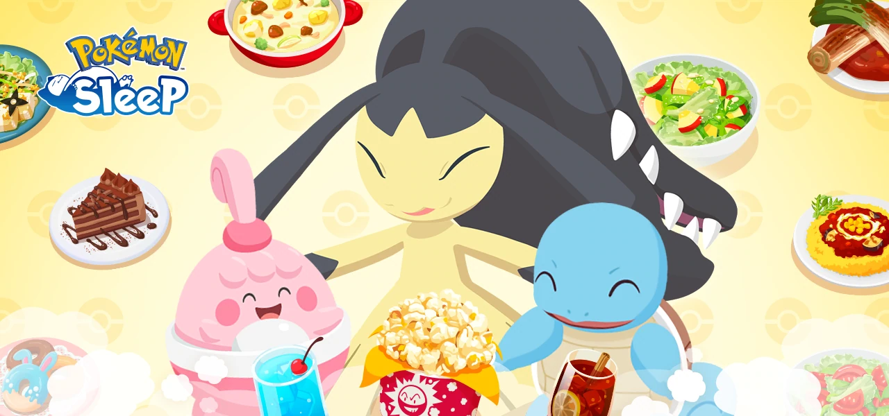 Préparez des repas gargantuesques sur Pokémon Sleep avec un nouvel évènement et un nouveau Pokémon !