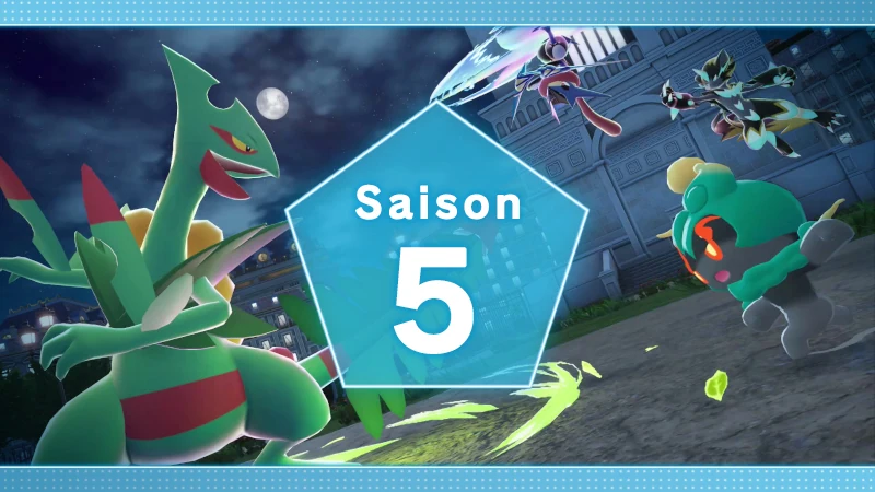 Remportez une Jungkite durant la saison 5 des combats classés de Légendes Pokémon : Z-A !