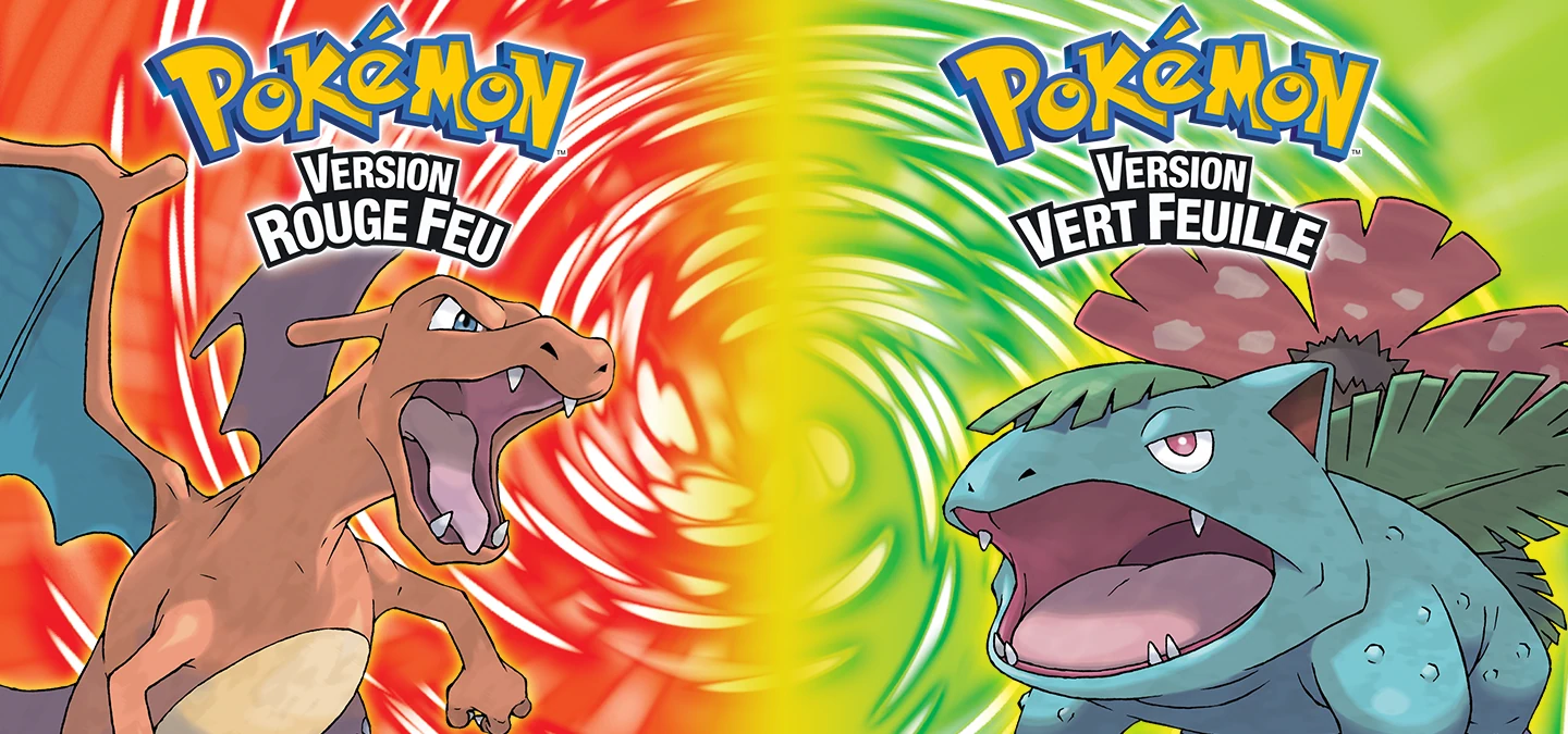 [Rétro test] Pokémon Version Rouge Feu et Pokémon Version Vert Feuille