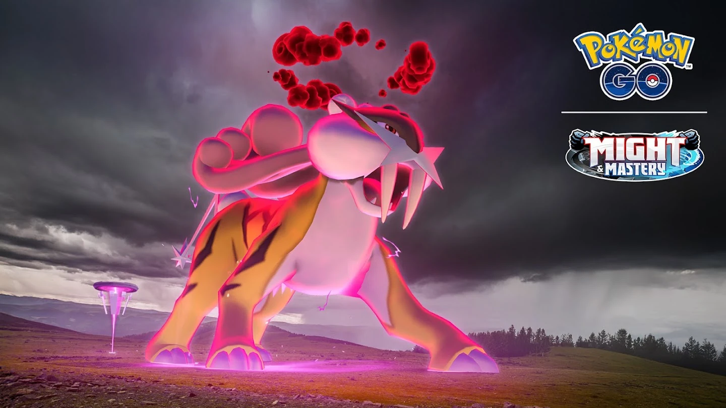 Image mise en avant de l’article Week-end Combat Dynamax Raikou sur Pokémon Go